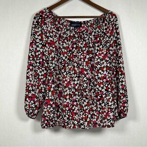 Jones New York Floral Blouse